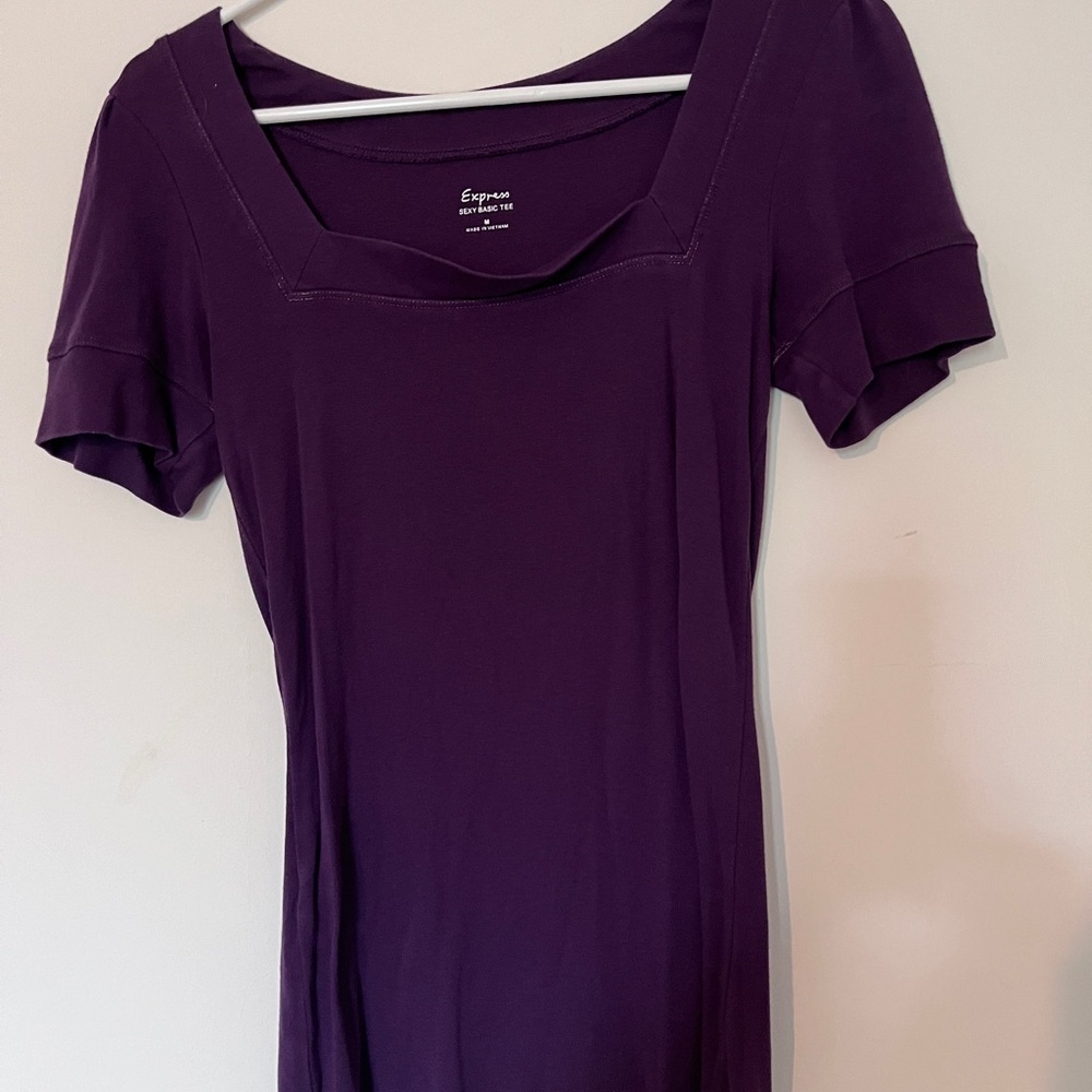 Express brand sexy basic tee, size medium